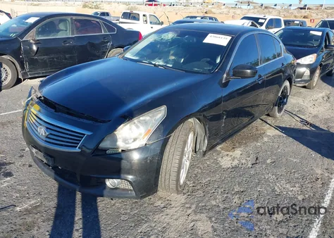 2012 Infiniti G37 Journey from USA, damaged, VIN JN1CV6AP0CM933765